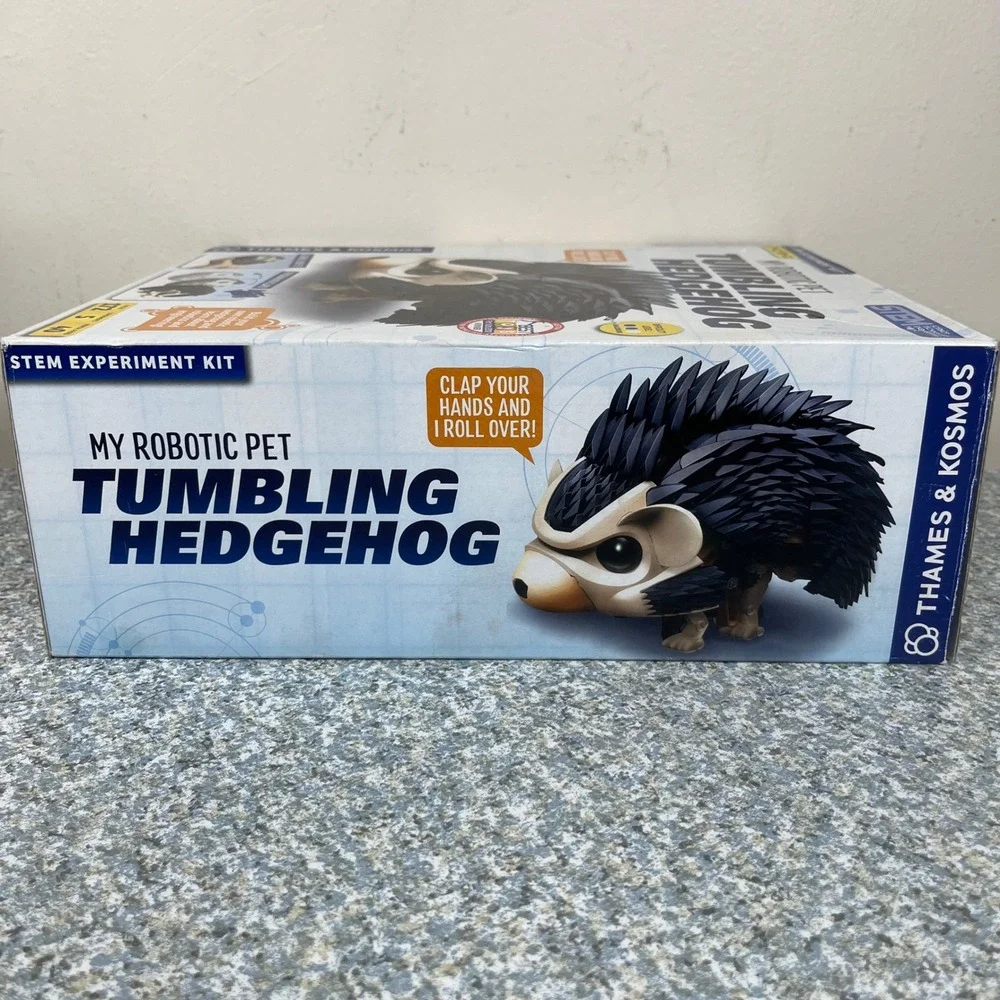Thames & Kosmos My Robotic Pet Tumbling Hedgehog STEM Kit 620500 Ages 7+ 172 Pcs
